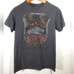 Game of Thrones distressed HBO unisex Targaryen Stark Lannister Greyjoy medium